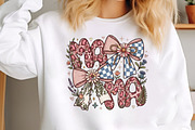 Preppy Mama Png, Mothers Day Png, a Seasonal Illustration by Designking (Thumbnail 4 of 6)