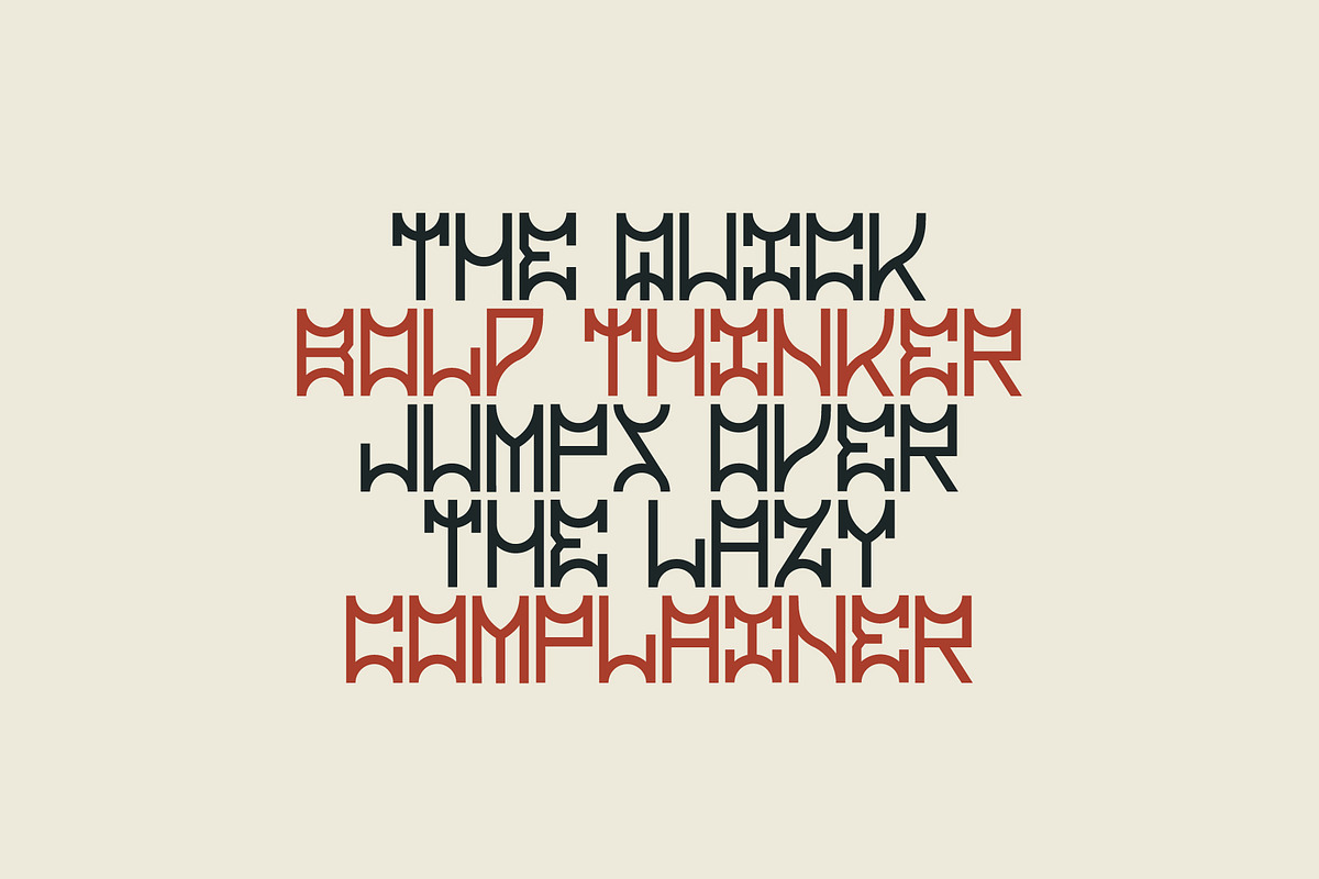 Bushwick Display Font, a Sans Serif Font by Threz (Photo 5 of 8)