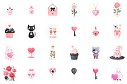 Spooky Gothic Valentine's Day Bundle, an Illustration by Sublimation Artist (Thumbnail 2 of 6)