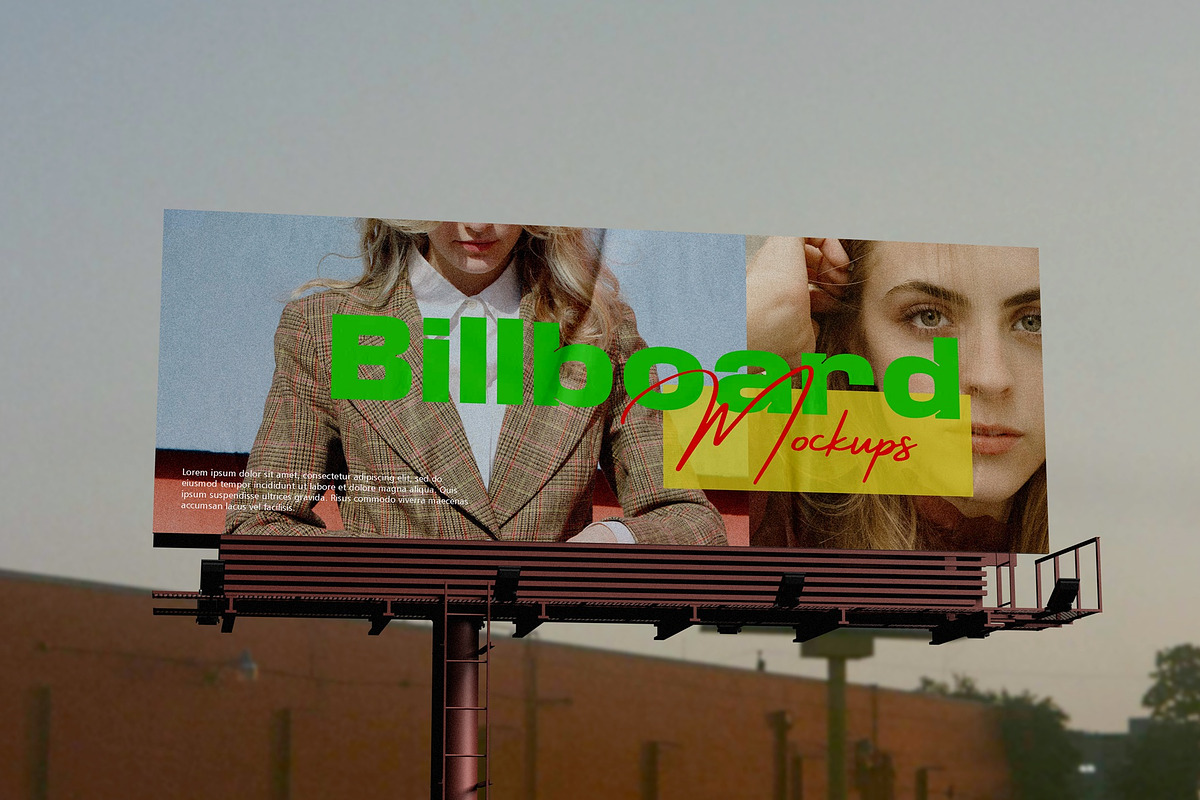 Billboard Mockups, an Advertising Mockup by Tahtagraphic (Photo 4 of 6)