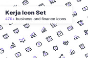 Kerja Business & Finance, an Outline Icon by Lumina_ui_ux202 (Thumbnail 1 of 6)