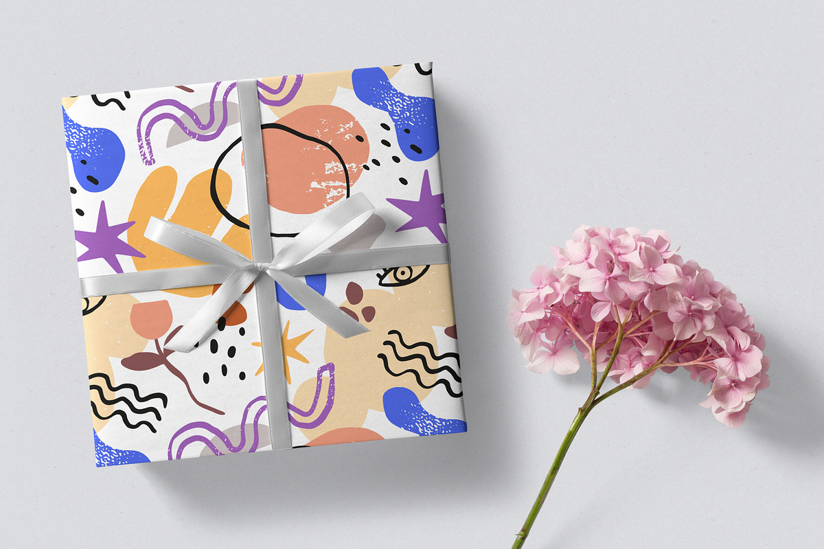 Abstract shapes seamless patterns, a Pattern Graphic by Good Studio (Photo 8 of 8)