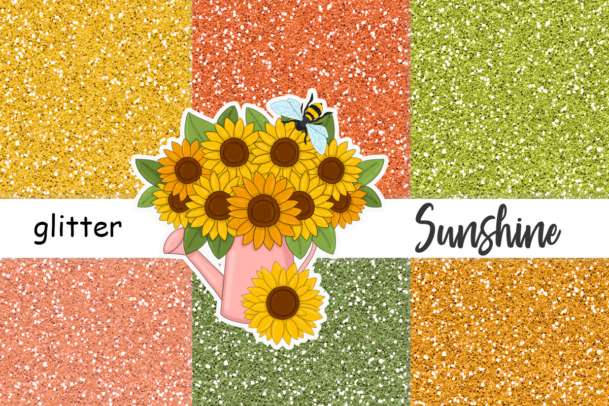 Sunshine Glitter, a Texture Graphic by GlamArtZhanna (Photo 2 of 3)
