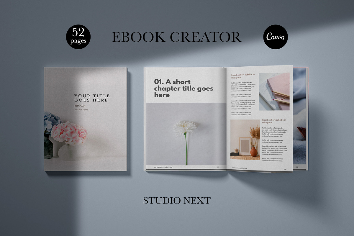 eBook Canva Template - ASTRID, a Magazine Template by Studio Next (Photo 1 of 15)
