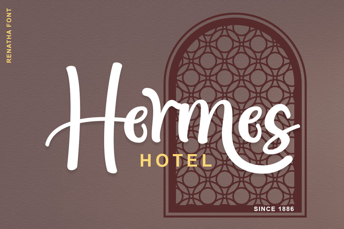 Renatha, a Script Font by Rotterlab Studio (Photo 8 of 11)