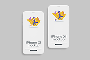 Clay Responsive Devices Mockups, an iPhone Mockup by Mockupdaddy (Thumbnail 16 of 53)