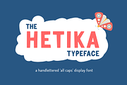 Hetika, a Sans Serif Font by Mirela Gherman (Thumbnail 1 of 8)