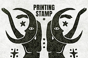 Stamp Print Effect, a Layer Style Add-On by Design Squad (Thumbnail 1 of 5)