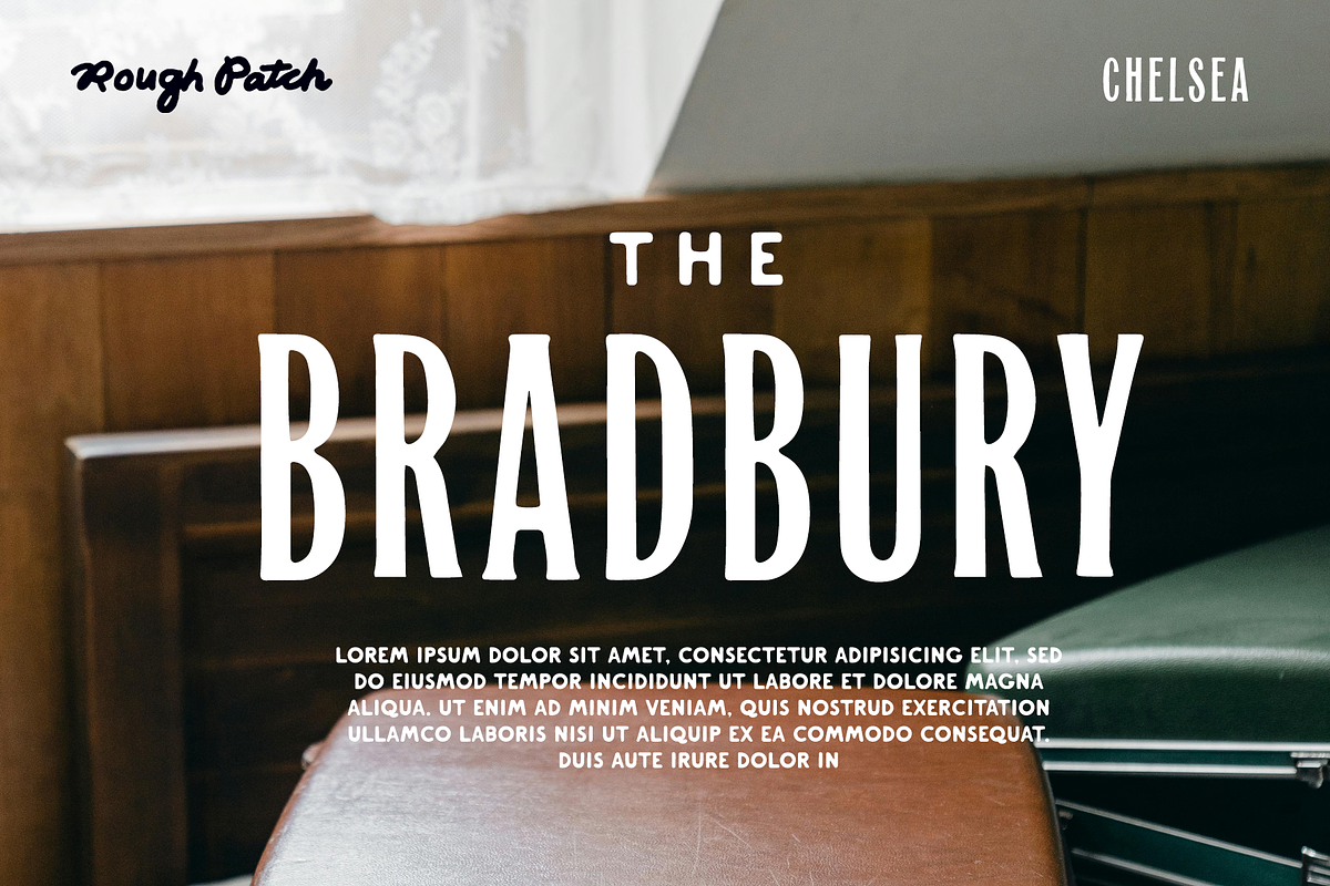 Chelsea | Vintage Serif Font, a Serif Font by Rough Patch Studio (Photo 3 of 7)