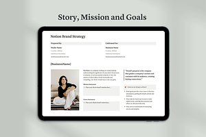 Notion Brand Strategy Template