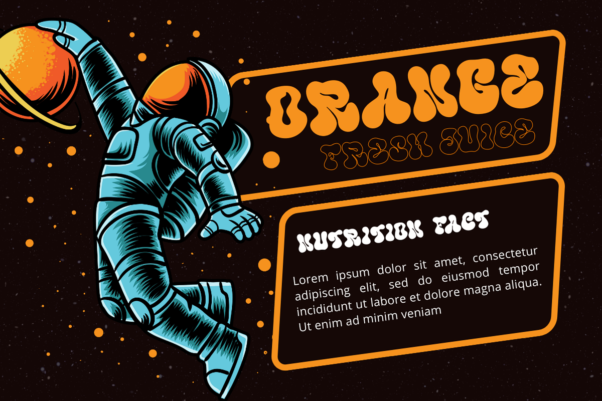 Frontier - A Retro Display Font, a Handwritten Font by a Piece of Cake (Photo 7 of 9)