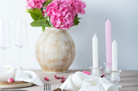 Table and home decor concept