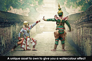Watercolour Photoshop Action, an Action Add-On by Dene Studios (Thumbnail 9 of 14)