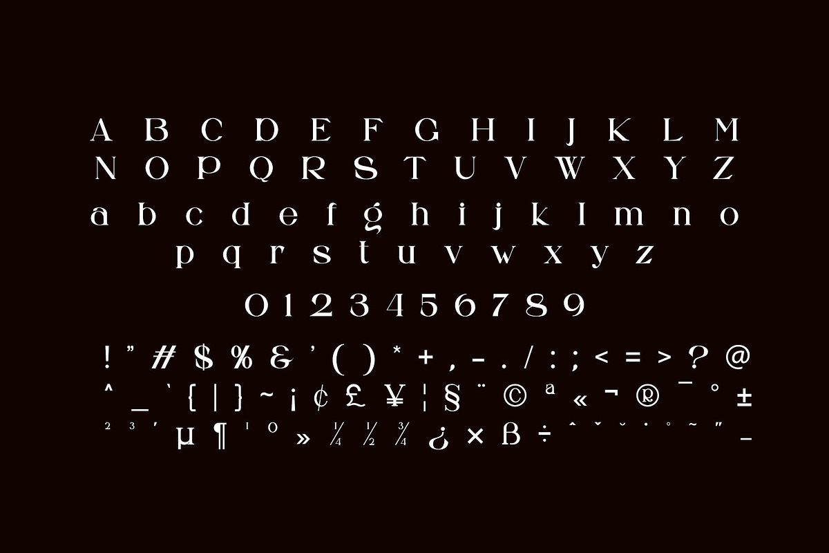 Alkon Modern Serif Typeface, a Serif Font by yaqublekker (Photo 8 of 8)