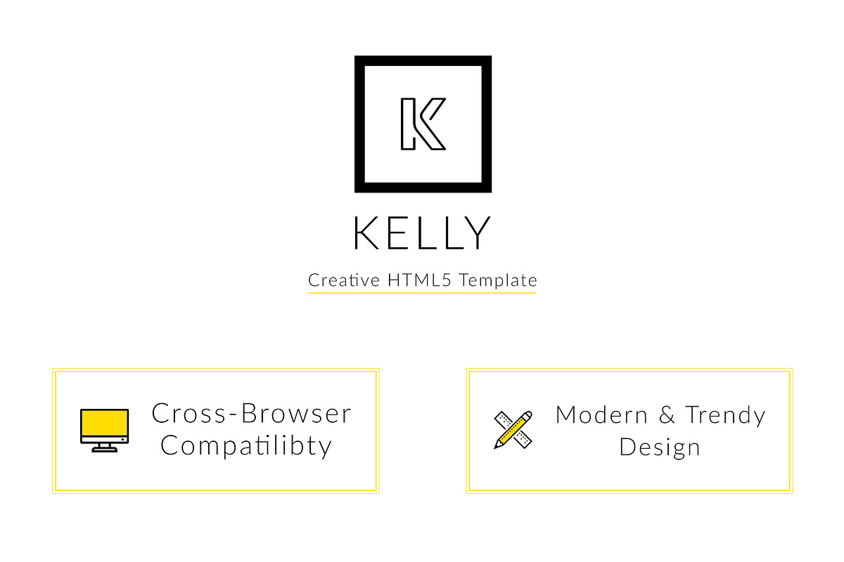 Kelly - Responsive HTML5 Theme 2019, a HTML Template by Den Marty Studio (Photo 3 of 7)