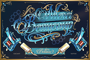 Bethinae, a Blackletter Font by Burntilldead (Thumbnail 12 of 12)