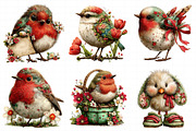 Whimsical Easter Birds Clipart, an Illustration by Daily.Designs (Thumbnail 4 of 8)