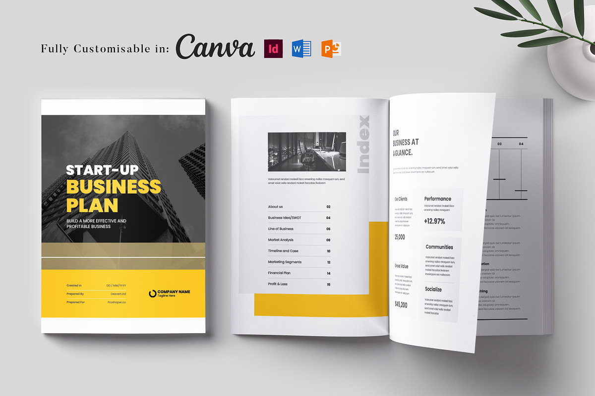 Business Planner Brochure, a Brochure Template by Niofix (Photo 1 of 6)