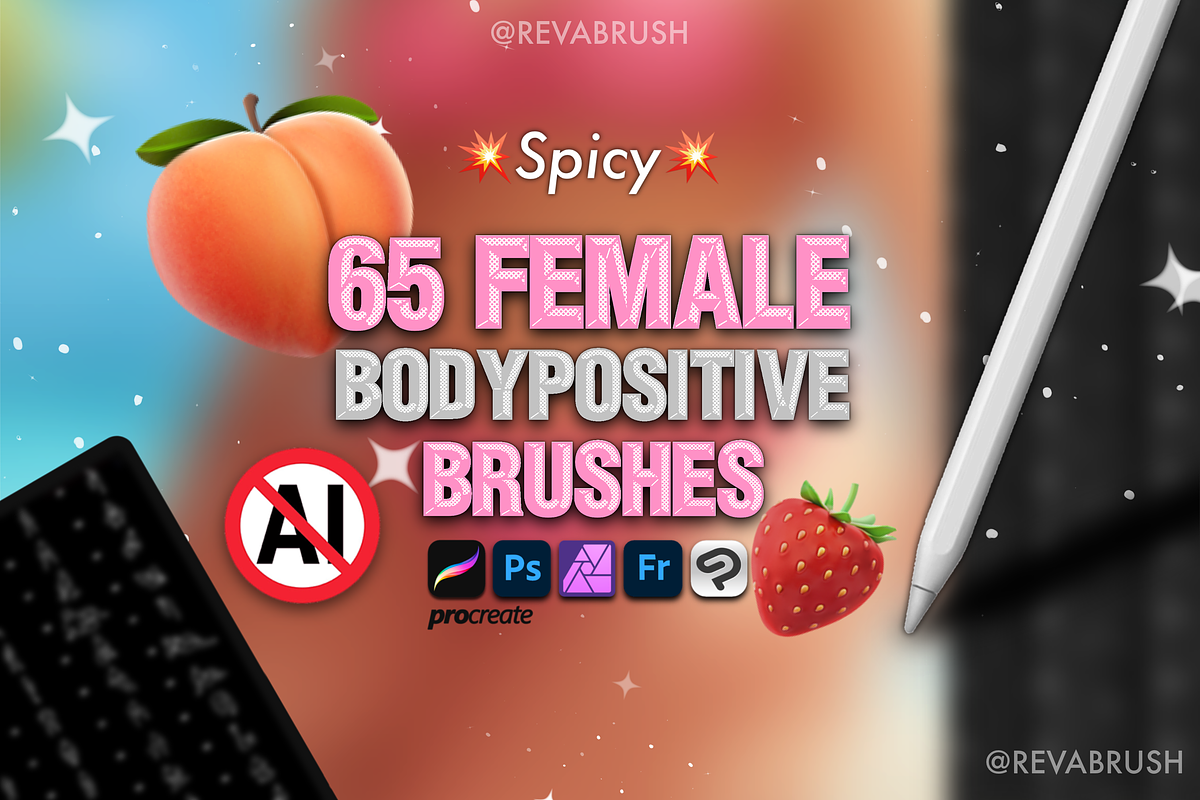 Procreate Adult NSFW Mature brushes, a Brush Add-On by Revabrush (Photo 1 of 5)