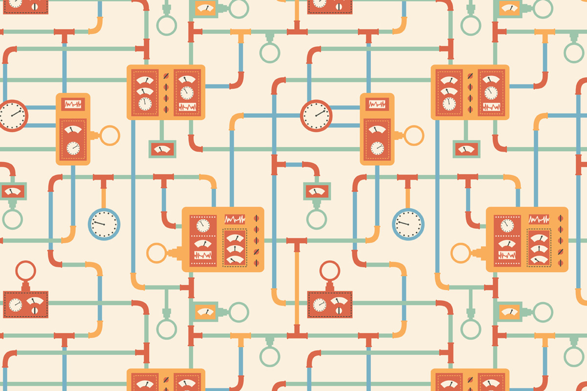 Machines and Robots, a Pattern Graphic by marmarto (Photo 4 of 5)