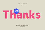 Hungin Modern Bold Sans Serif, a Sans Serif Font by timelesstype.co (Thumbnail 20 of 20)