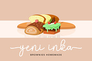 Brownies Sandwich Duo, a Handwritten Font by DN Creative (Thumbnail 3 of 7)
