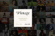 50 in 1 Vintage Effects Bundle, a Layer Style Add-On by pixelbuddha.net (Thumbnail 1 of 54)