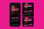Live DJ Music Fest Flyer, a Flyer Template by graphicook (Thumbnail 3 of 3)
