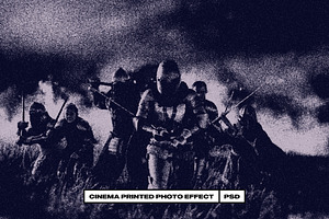 Cinema Printed Photo Effect