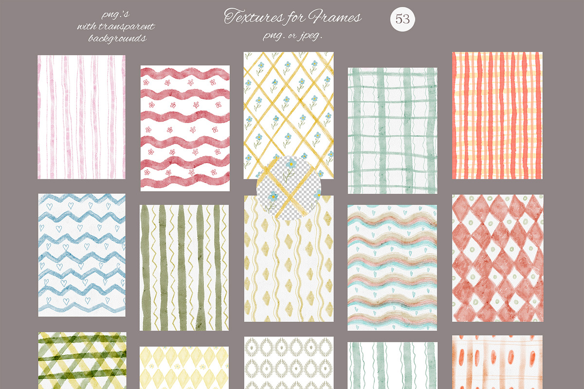 Whimsical Frames. Wedding Doodles., a Background Graphic by Designwork (Photo 5 of 13)