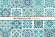 Moroccan Pattern Tile V2, a Pattern Graphic by Negarin Digital Art (Thumbnail 4 of 8)