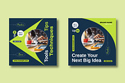 Creative Workshop Promo Social Media, a Social Media Template by MightyDesign (Thumbnail 5 of 8)