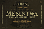 Mesintwa, a Serif Font by ilhamtaro (Thumbnail 1 of 10)