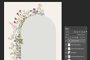 Wild Flower Photo Art Template, a Poster Template by AIW SOLUTIONS (Thumbnail 3 of 3)