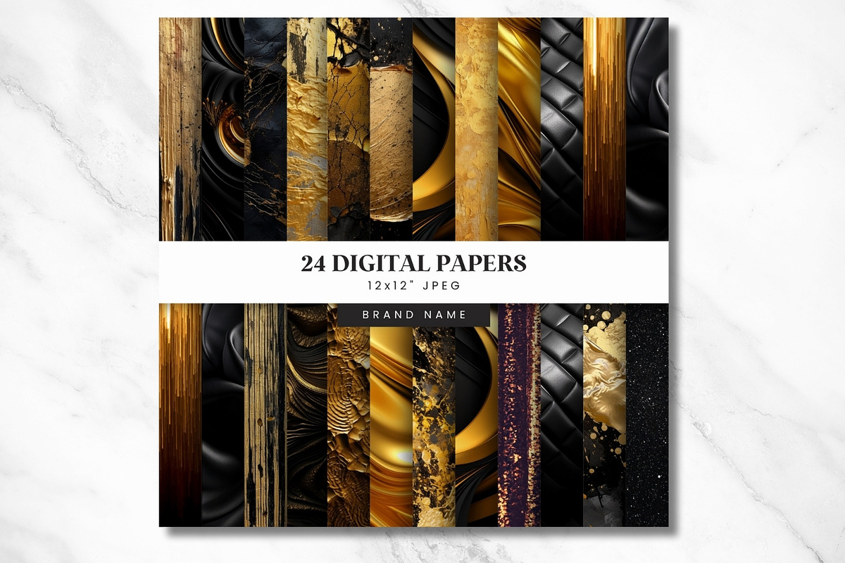 Canva Cover for 24 Digital Papers, a Presentation Template by illuztrate (Photo 7 of 8)
