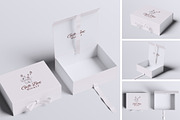 Gift Box Mockup, a Packaging Mockup by Twins_studio926 (Thumbnail 5 of 5)