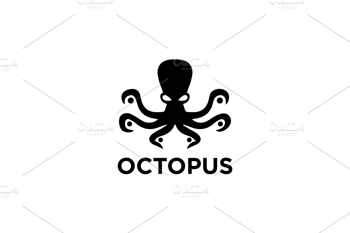 Octopus logo vector simple templates, a Branding & Logo Template by zaqilogo