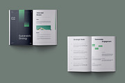 Sustainability Report - Gravoos, a Brochure Template by fakhroo (Thumbnail 3 of 12)