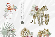 Animal Babies & Parents. Safari., an Animal Illustration by Designwork (Thumbnail 3 of 16)