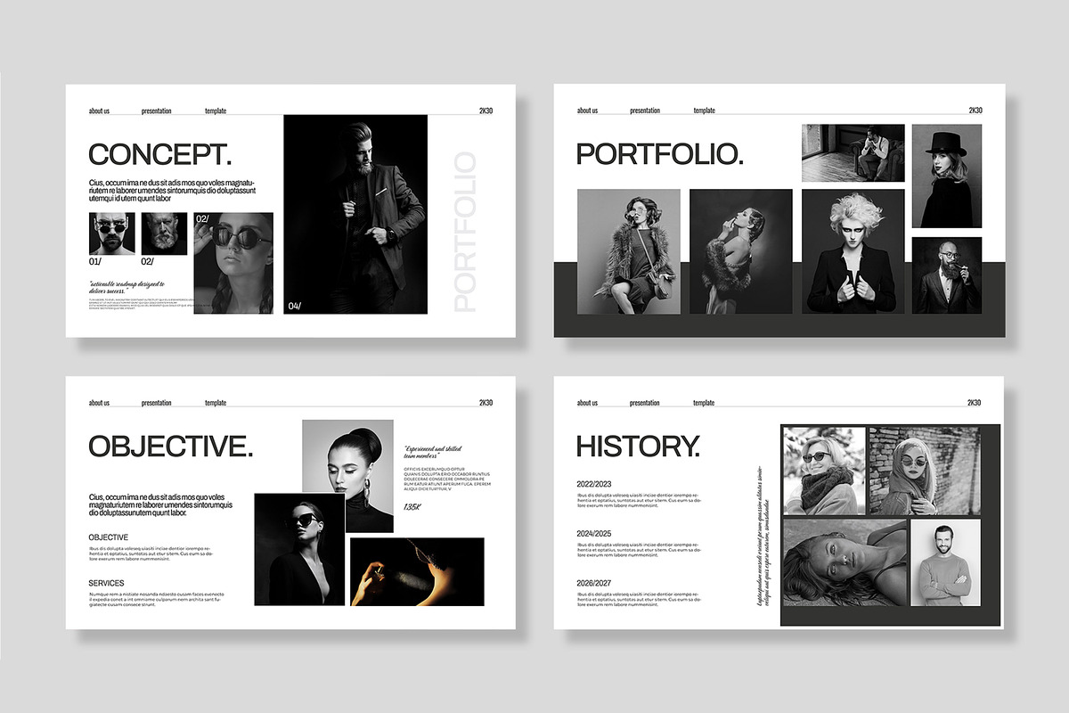 Creative Portfolio Presentation, a Presentation Template by MightyDesign (Photo 5 of 9)