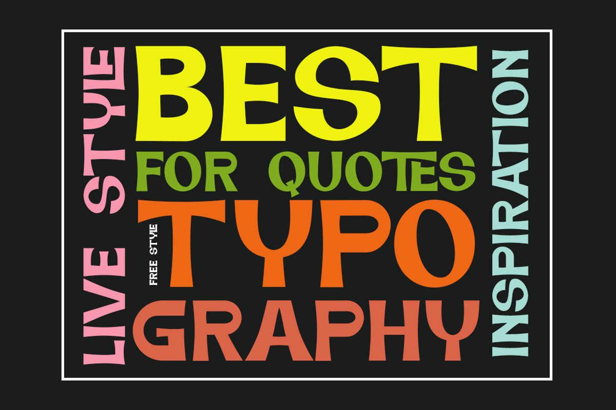 TOBELORD Display Sans Serif, a Sans Serif Font by Haksen (Photo 6 of 9)