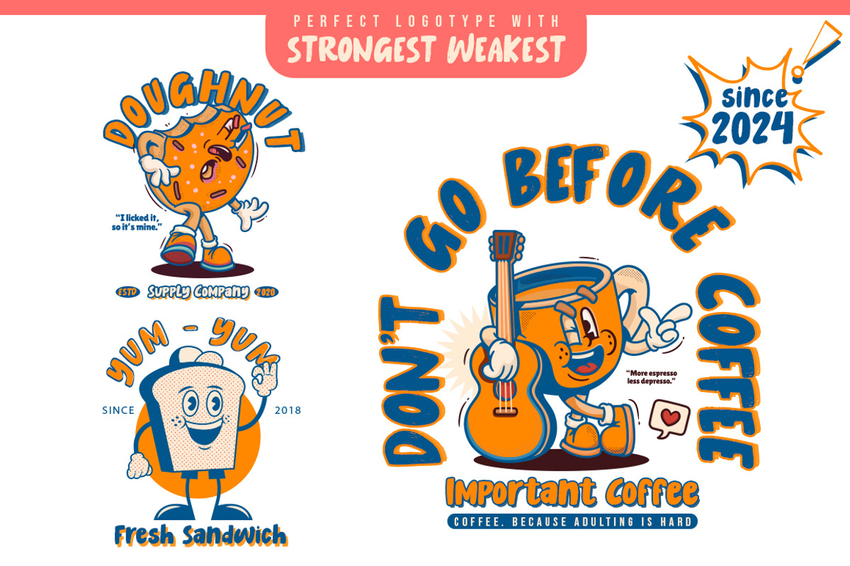 Strongest Weakest, a Handwritten Font by Youngtype.Std (Photo 9 of 11)