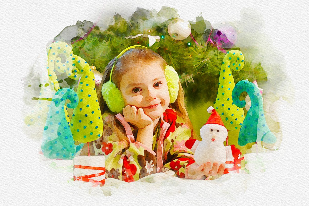 Dreamy Watercolor Photo Effect, an Action Add-On by liptouse (Photo 6 of 6)