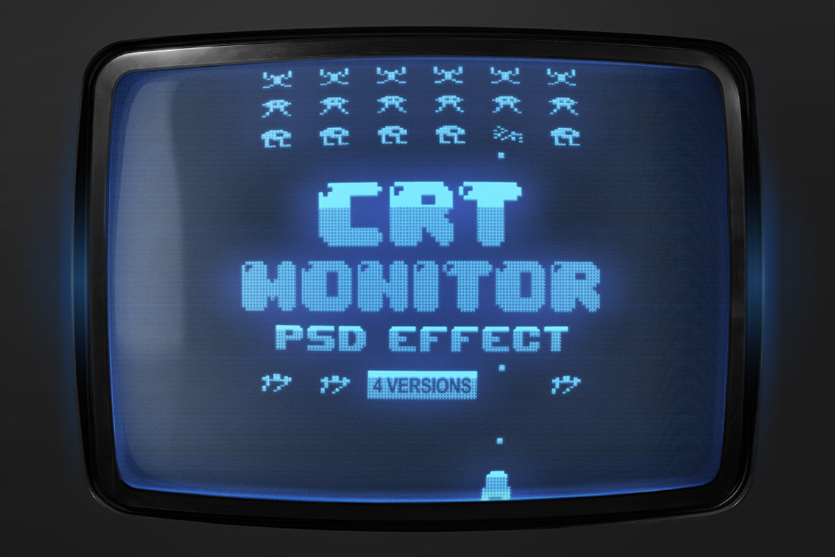 CRT Monitor Effect, a Templates & Theme by Avelina Studio (Photo 1 of 4)