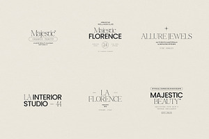 Florence Logo Kit Logos Ai Eps Psd