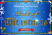 Christmas Pack #1 - Text Styles, a Layer Style Add-On by Jonas Stensgaard (Thumbnail 20 of 23)