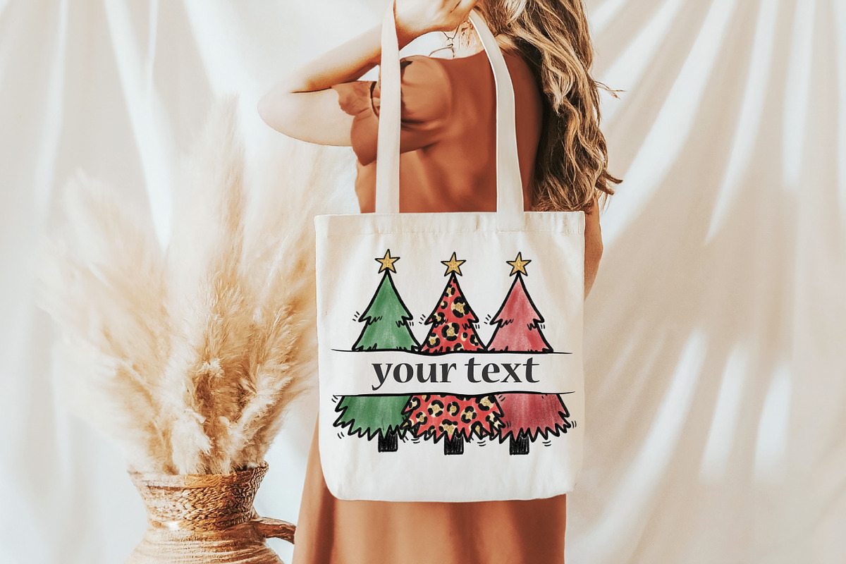 Christmas Trees Sublimation Design, an Illustration by Libby Wishes (Photo 2 of 6)