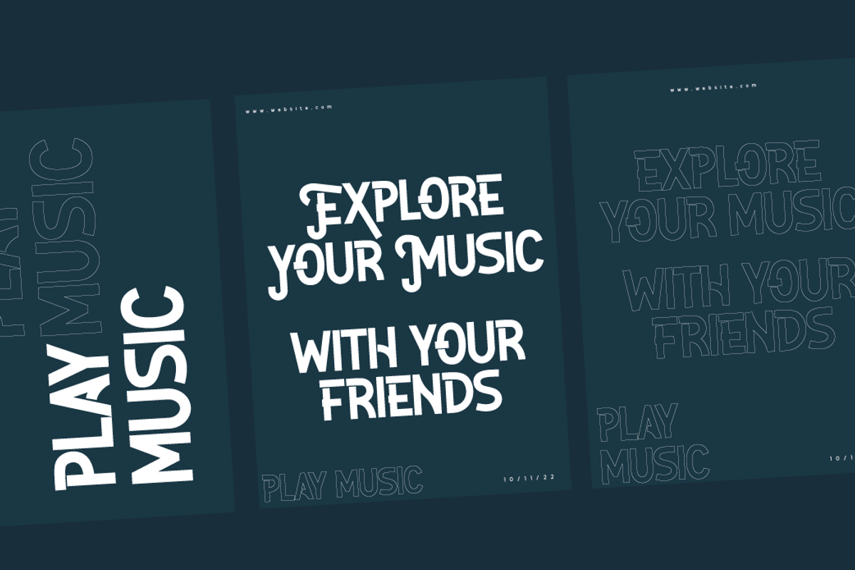 Nimble, a Sans Serif Font by twinstd (Photo 5 of 11)