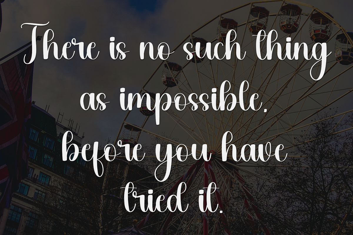 Blink, a Script Font by FreshTypeINK (Photo 6 of 8)
