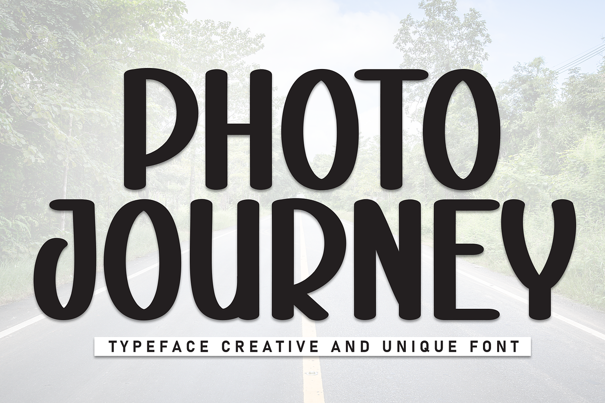 Photo Journey | Script Font, a Script Font by Scratchones (Photo 1 of 8)